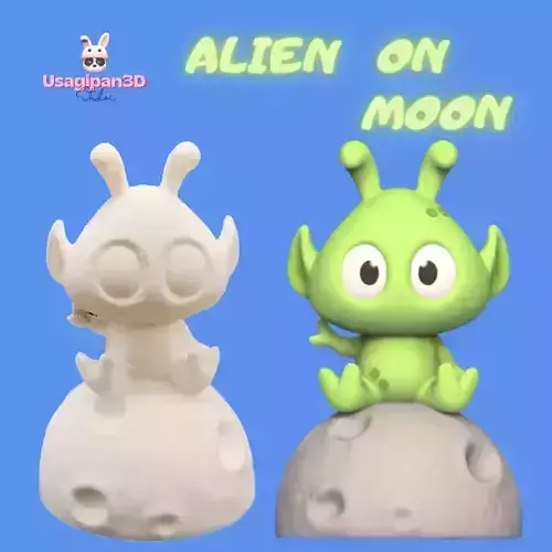 Alien on Moon