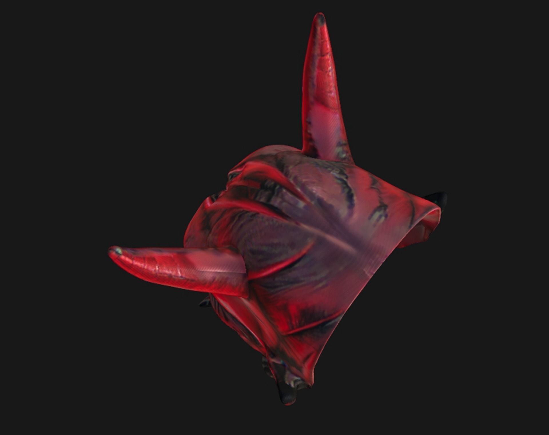 A Monster Mask 2 Low-poly 3D model_1