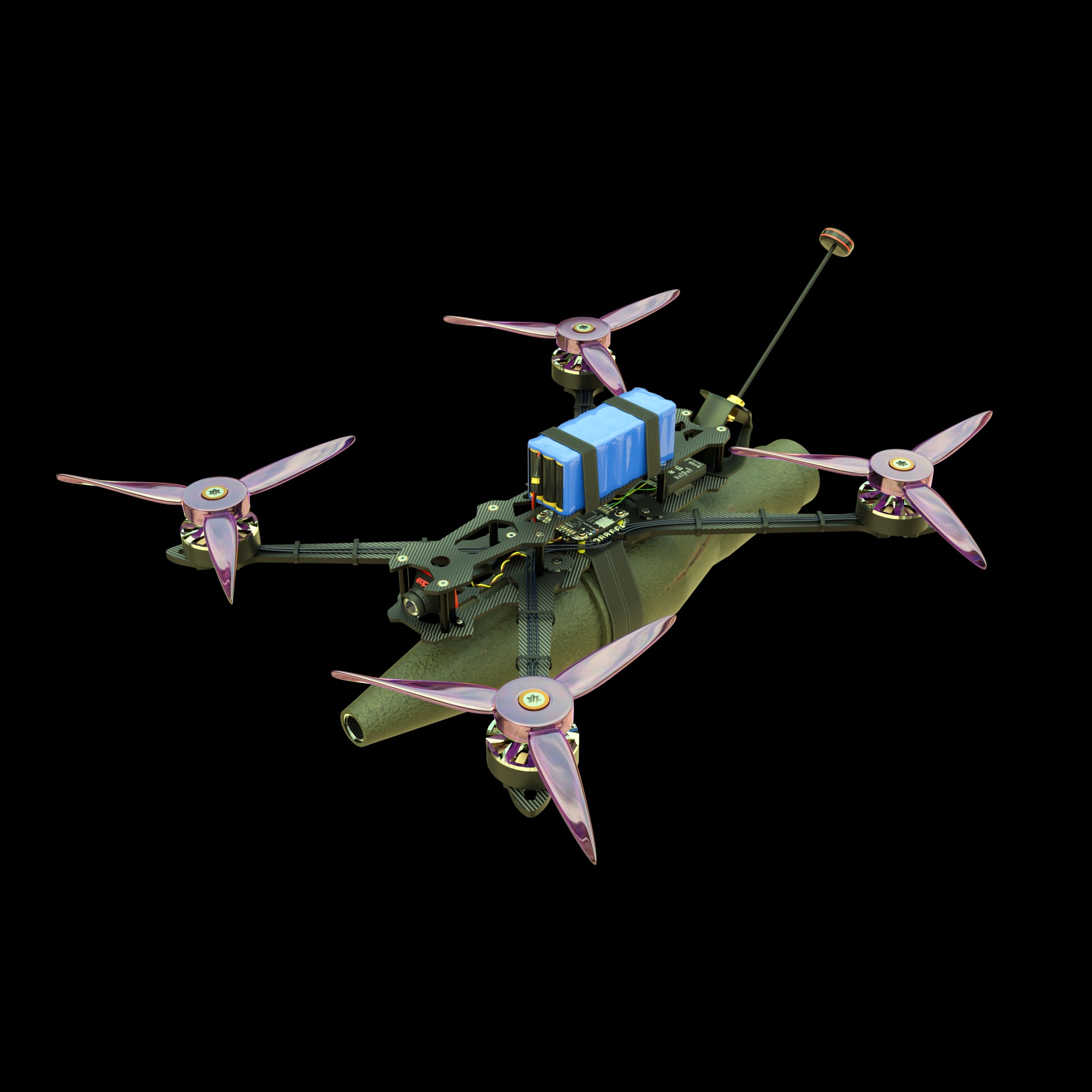 FPV KAMIKADZE  3D model_2