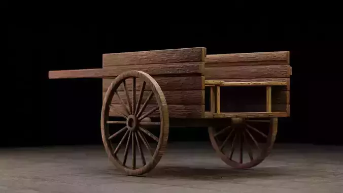 Two wheeler 3D model