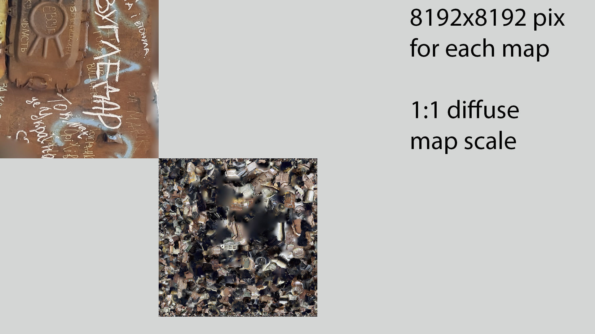 Destroyed 2S19 Msta 152 mm self-propelled howitzer M1990 3D model_5