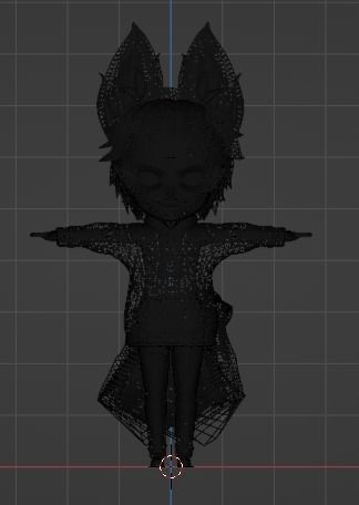 3D male chibi avatar for vrchat and vtubing  Low-poly 3D model_28