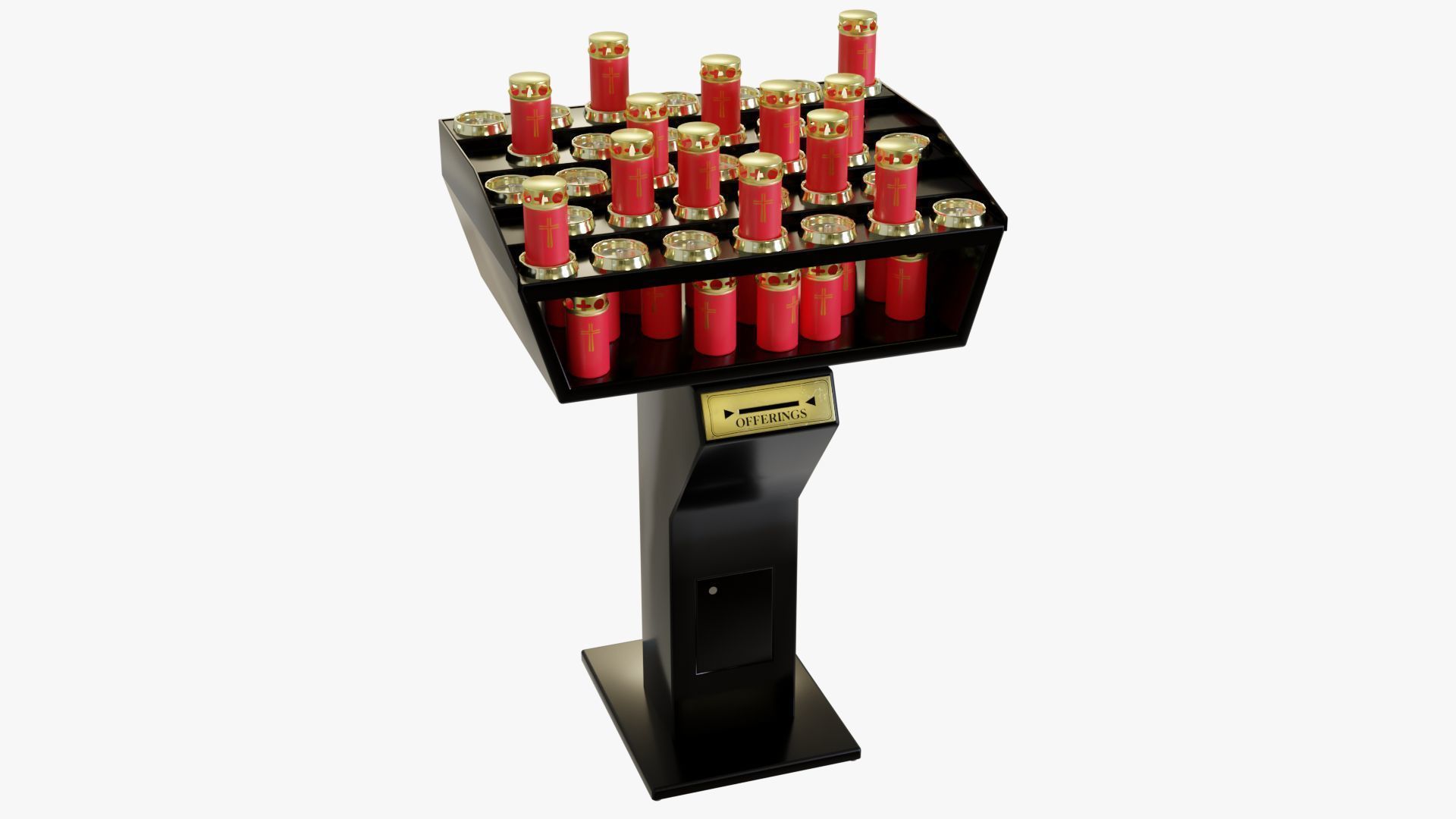 Church assets 3D model_1