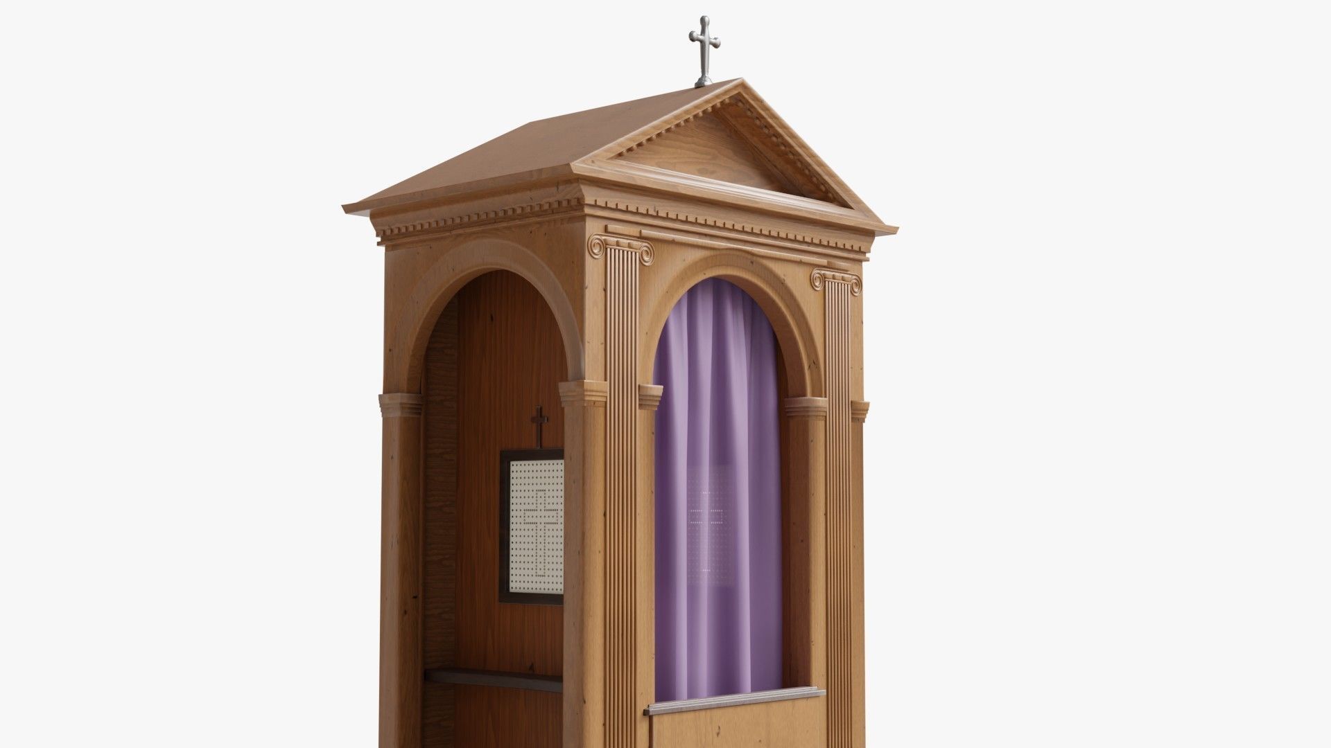 Church assets 3D model_4