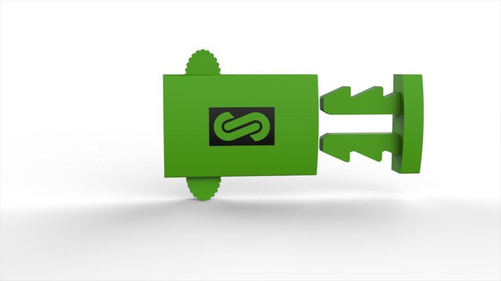  Monaco box claps lock for 11MM cuban chain LIGHT WEIGHT  3D print model_14