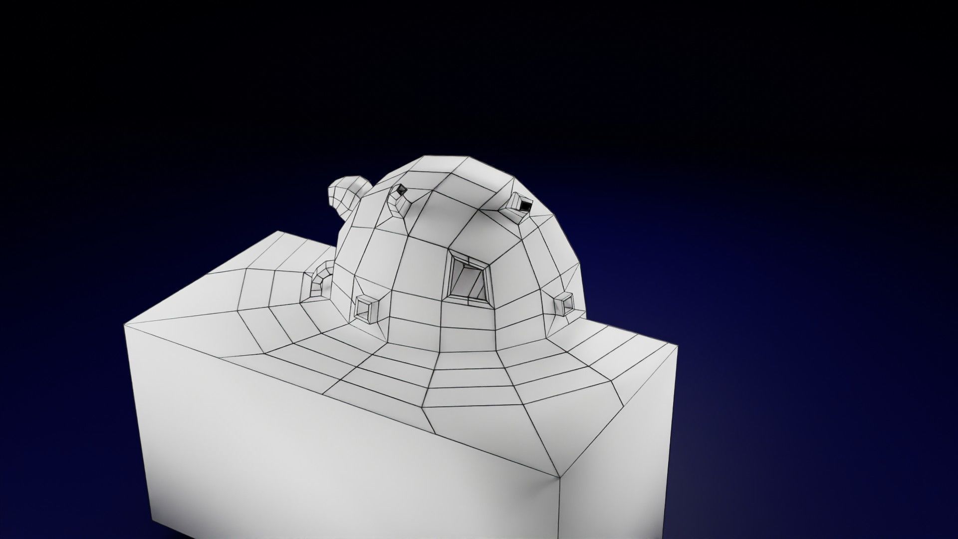 Human embryo 15-28 days 3-4 weeks gastrulation 3D model_59