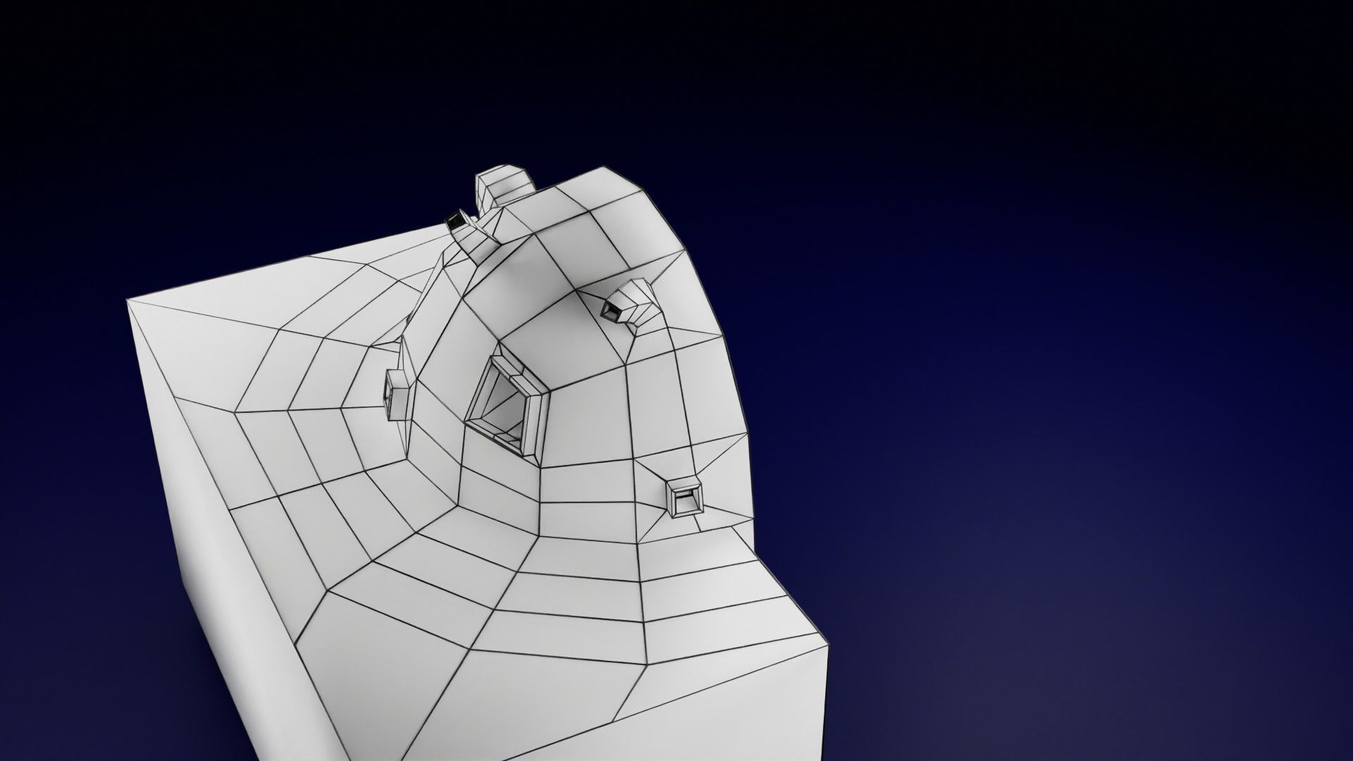 Human embryo 15-28 days 3-4 weeks gastrulation 3D model_56