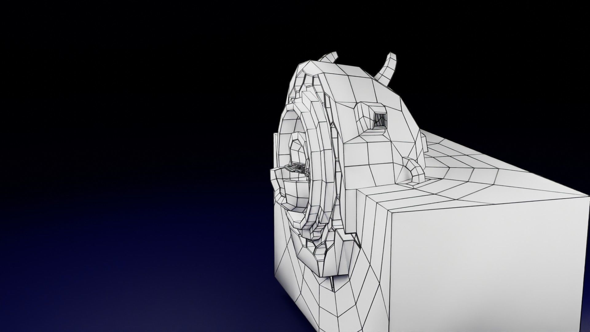 Human embryo 15-28 days 3-4 weeks gastrulation 3D model_55