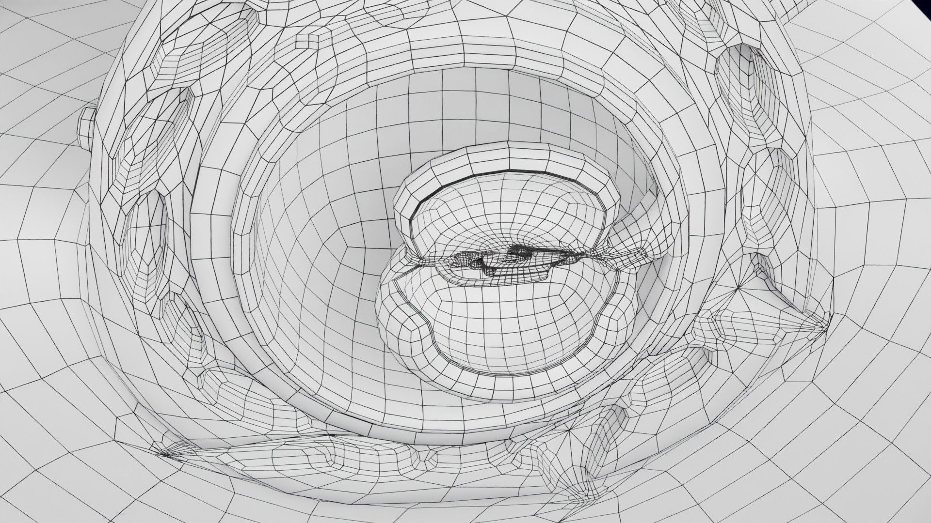 Human embryo 15-28 days 3-4 weeks gastrulation 3D model_114