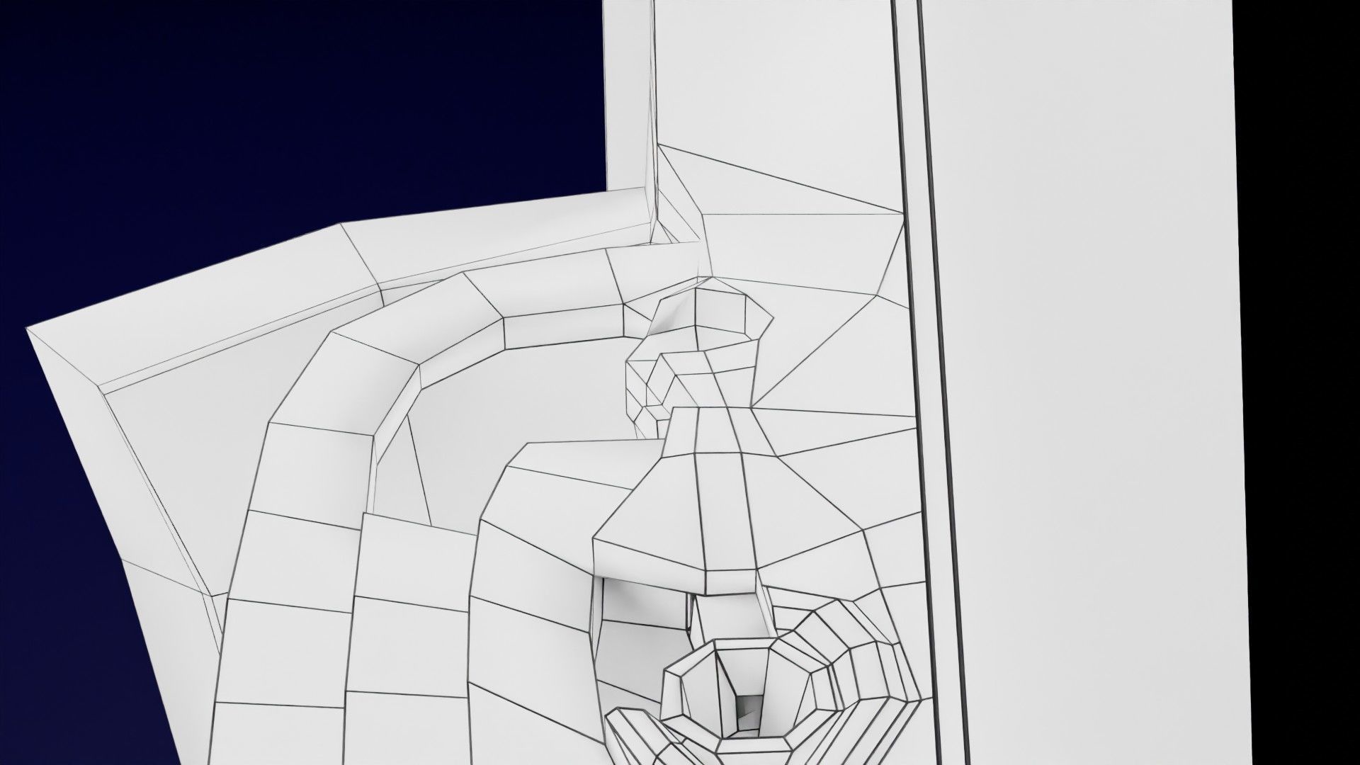 Human embryo 15-28 days 3-4 weeks gastrulation 3D model_67