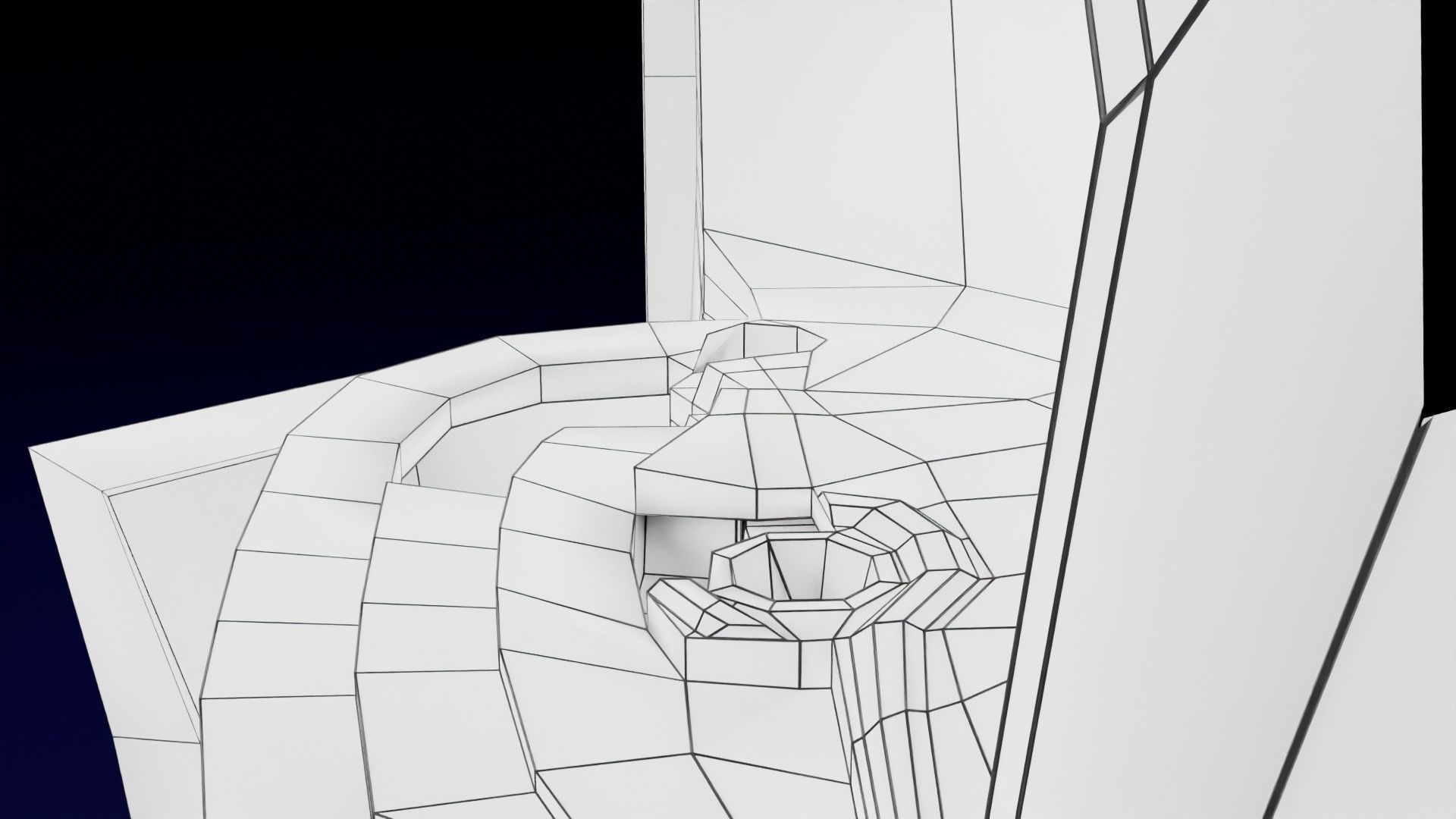 Human embryo 15-28 days 3-4 weeks gastrulation 3D model_79