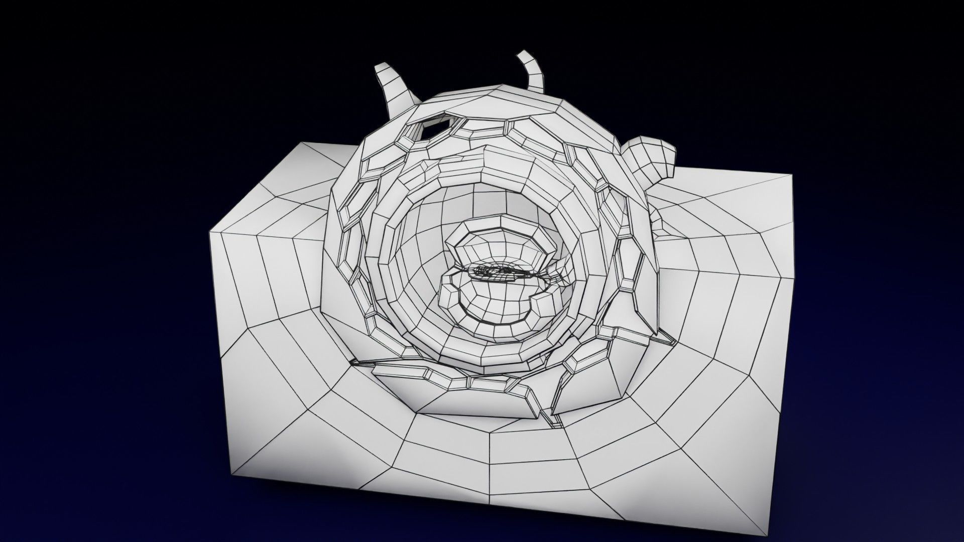 Human embryo 15-28 days 3-4 weeks gastrulation 3D model_54