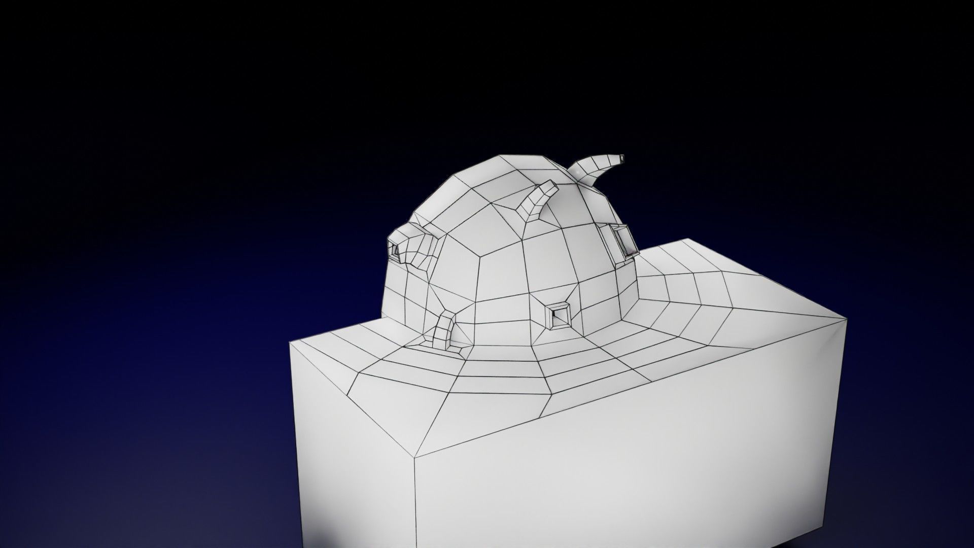 Human embryo 15-28 days 3-4 weeks gastrulation 3D model_50