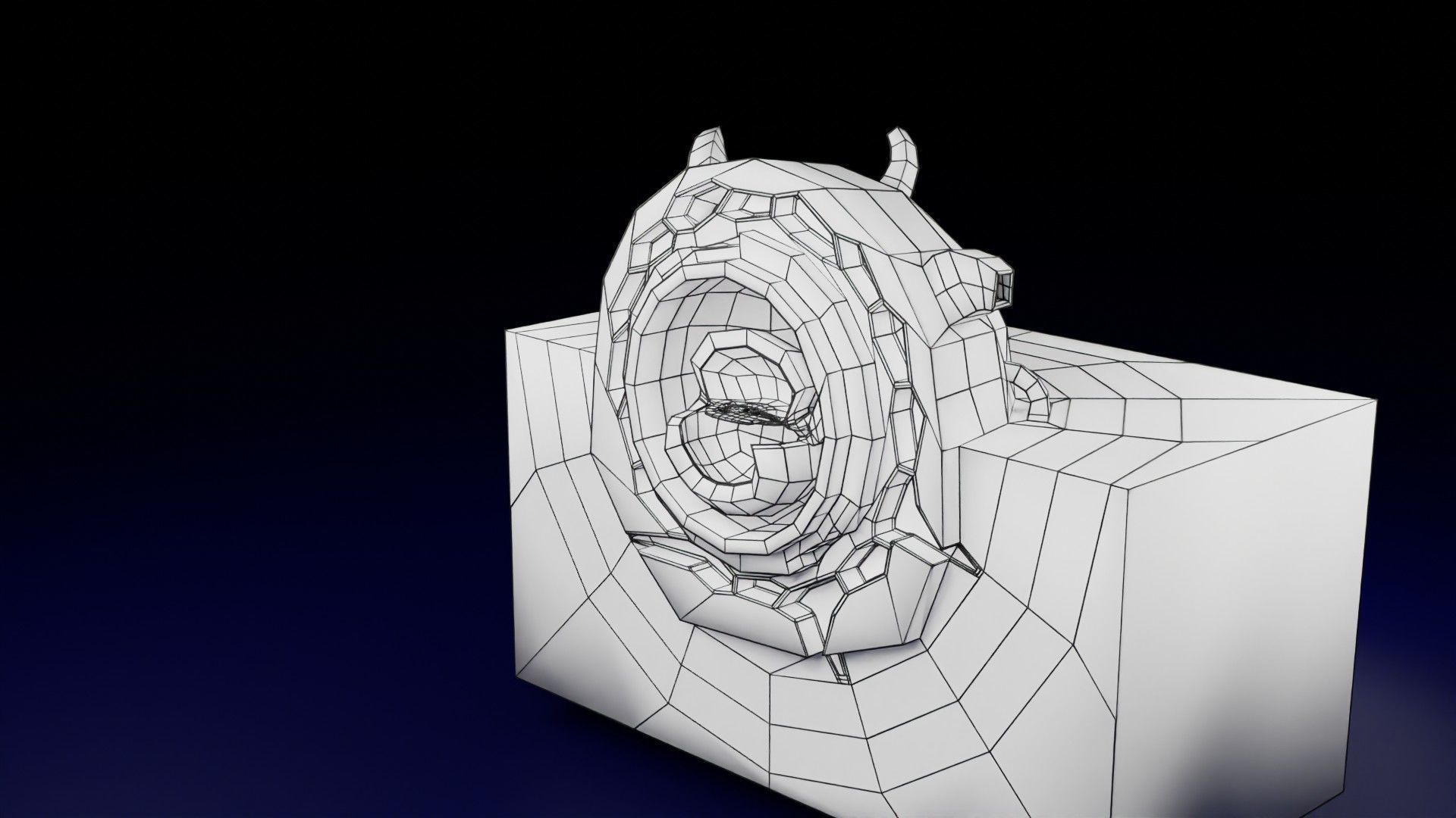 Human embryo 15-28 days 3-4 weeks gastrulation 3D model_53