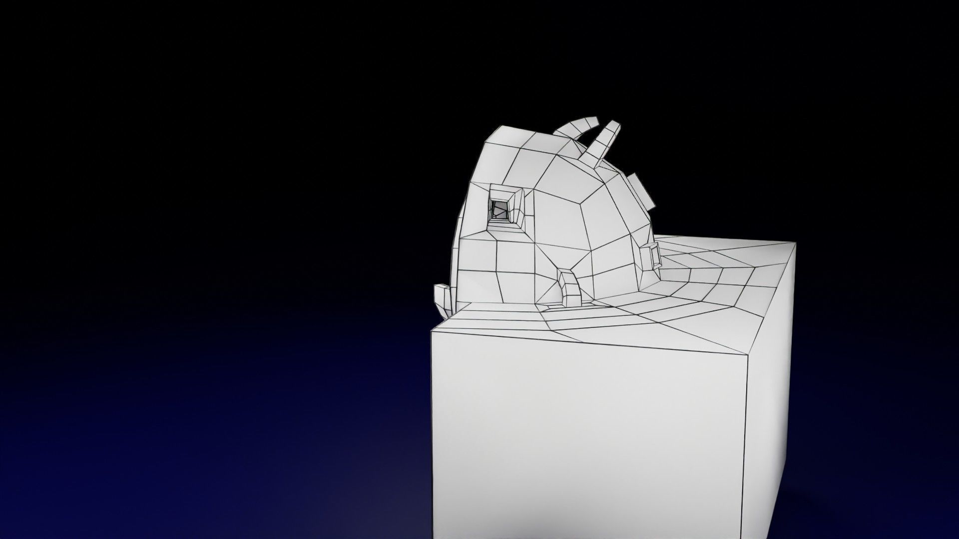 Human embryo 15-28 days 3-4 weeks gastrulation 3D model_52