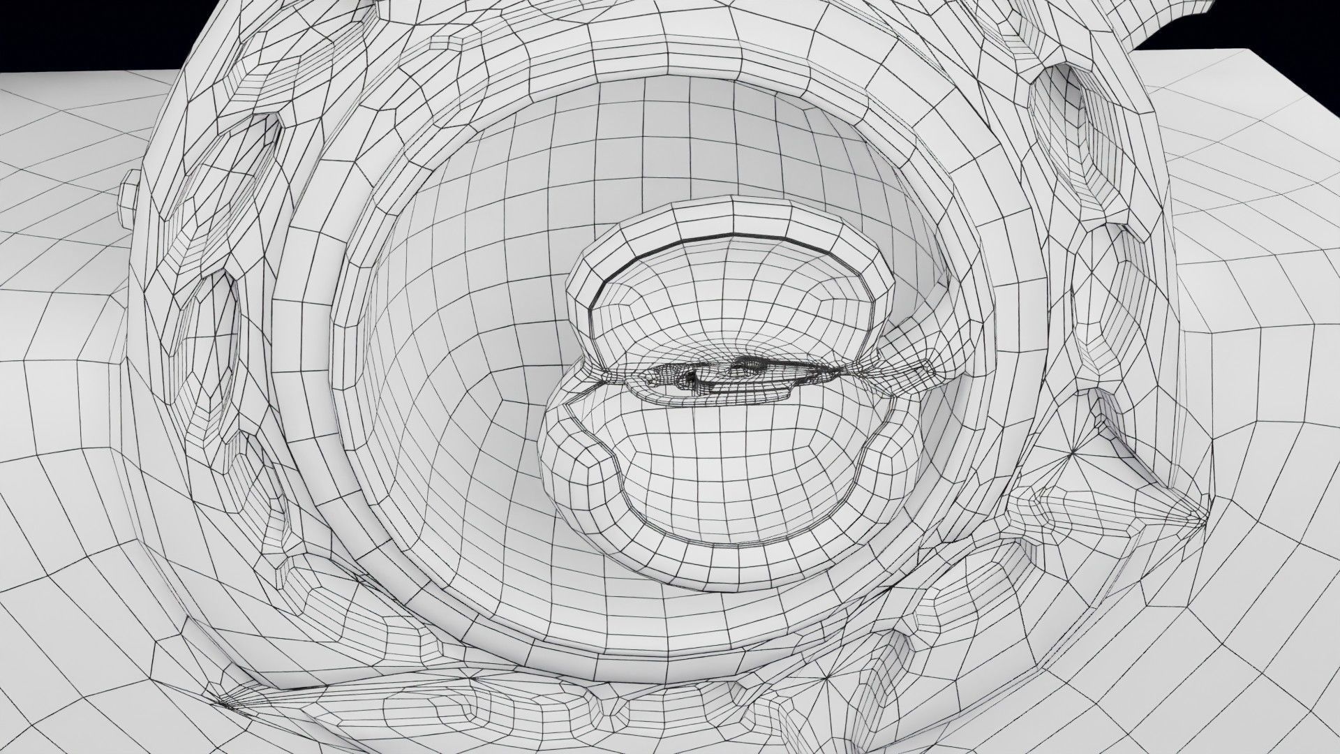 Human embryo 15-28 days 3-4 weeks gastrulation 3D model_118