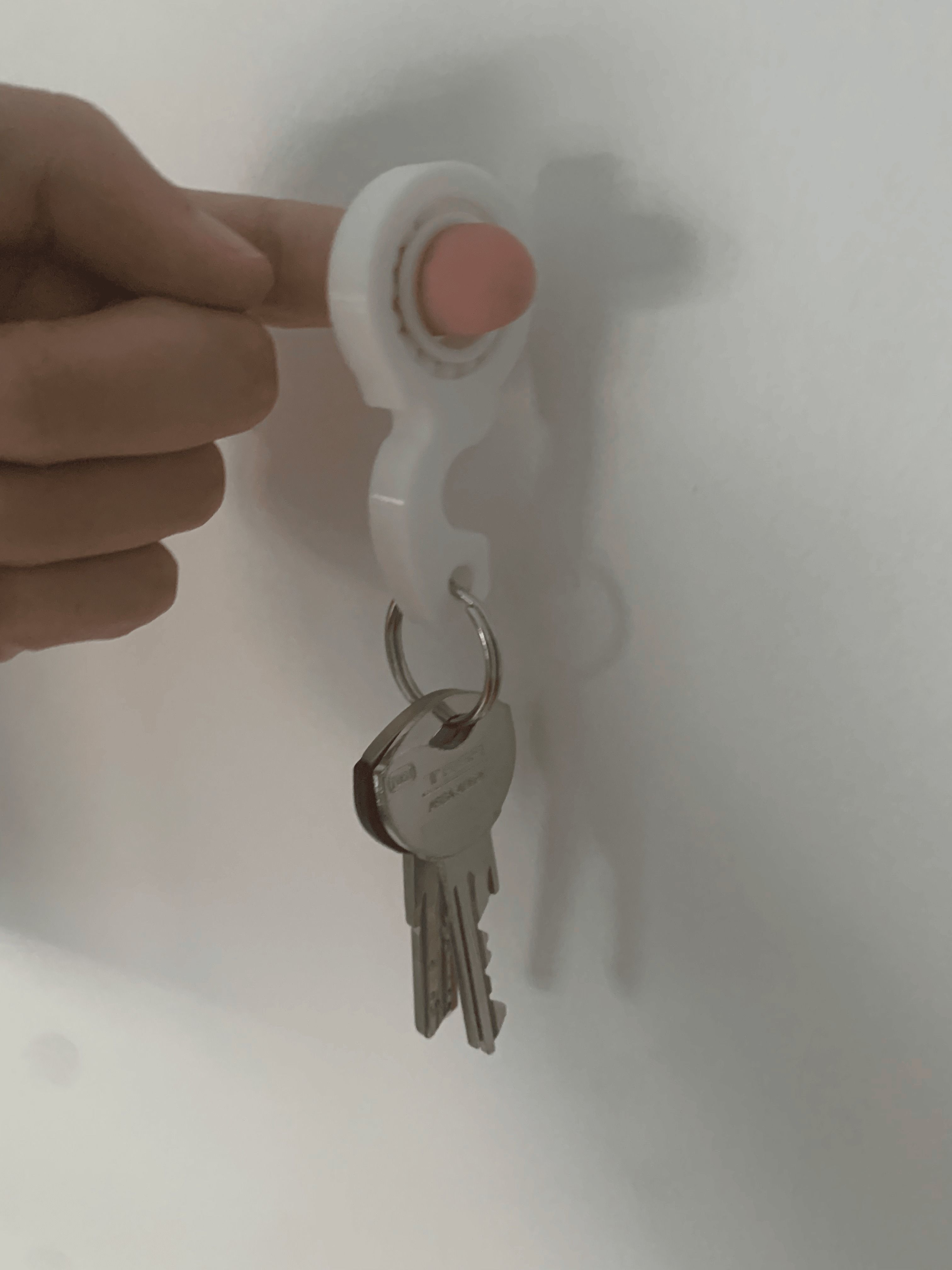 Karambit key Chain 3D print model_1