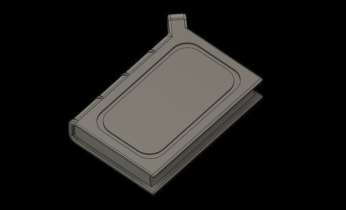 Book Keychain Free 3D print model