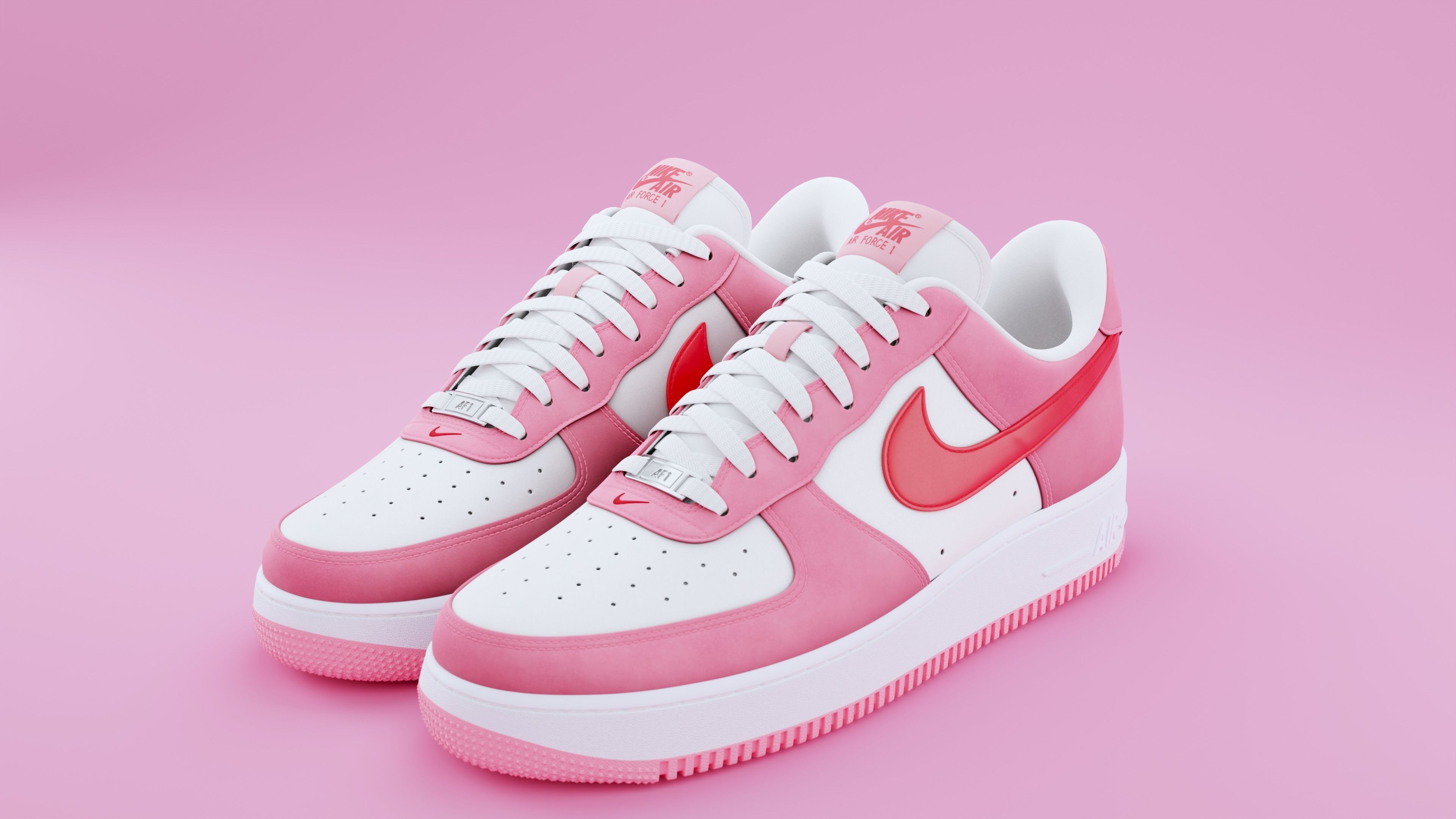 Air Force 1 Low 3D model_2