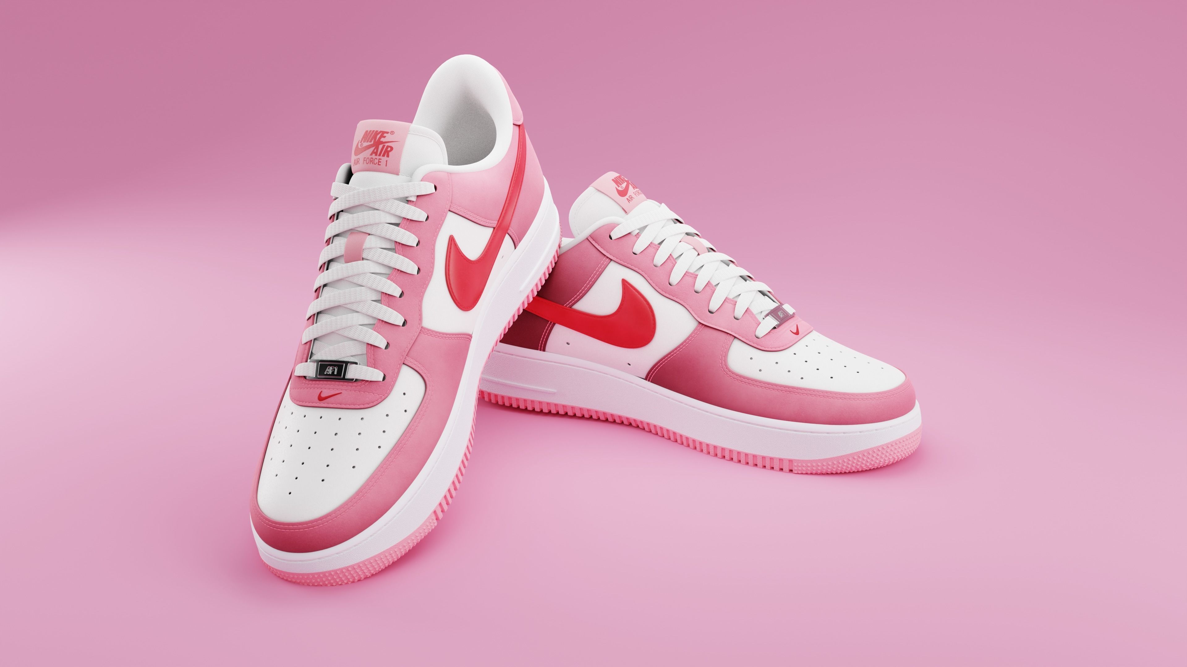 Air Force 1 Low 3D model_6