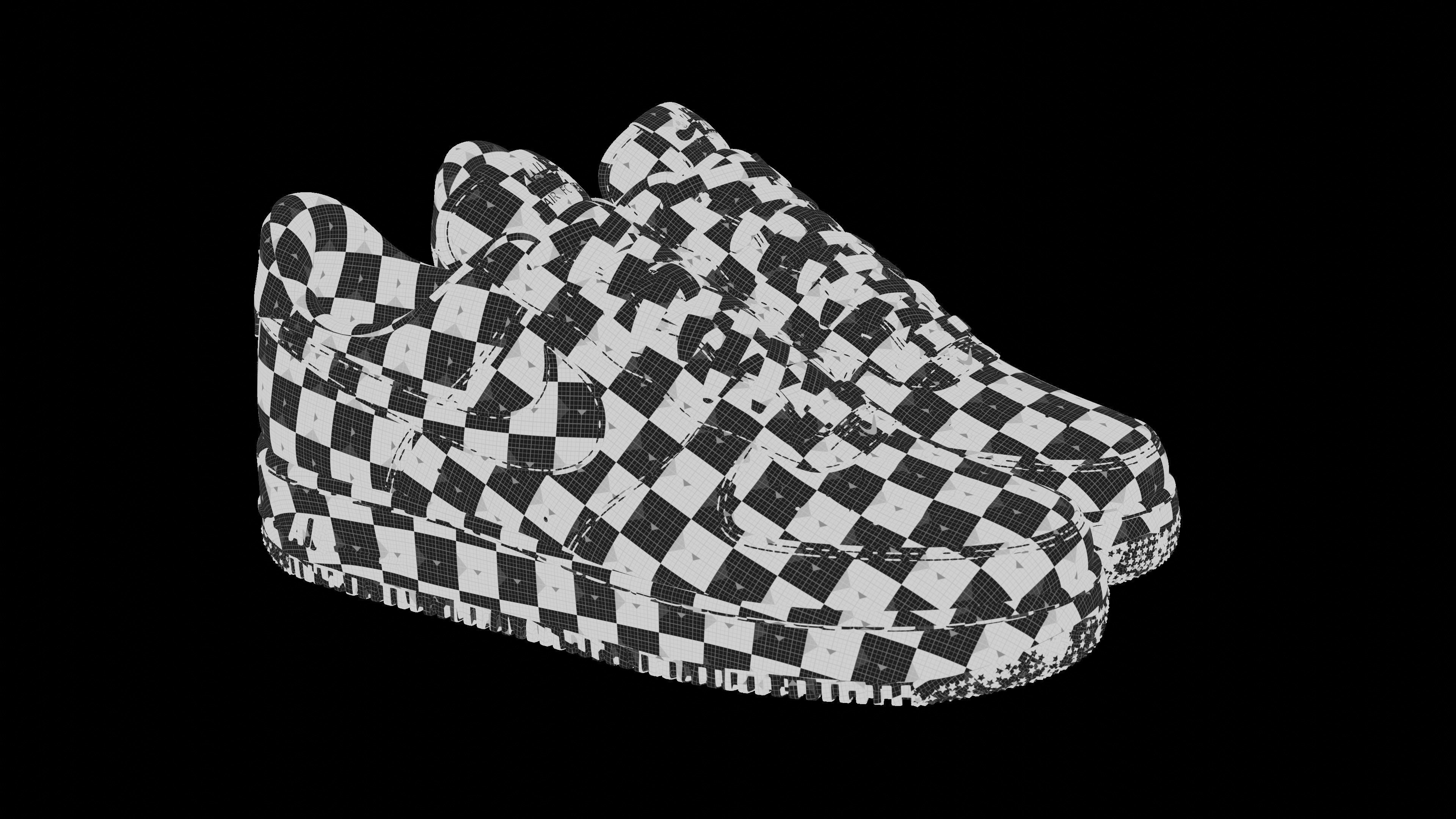 Air Force 1 Low 3D model_27