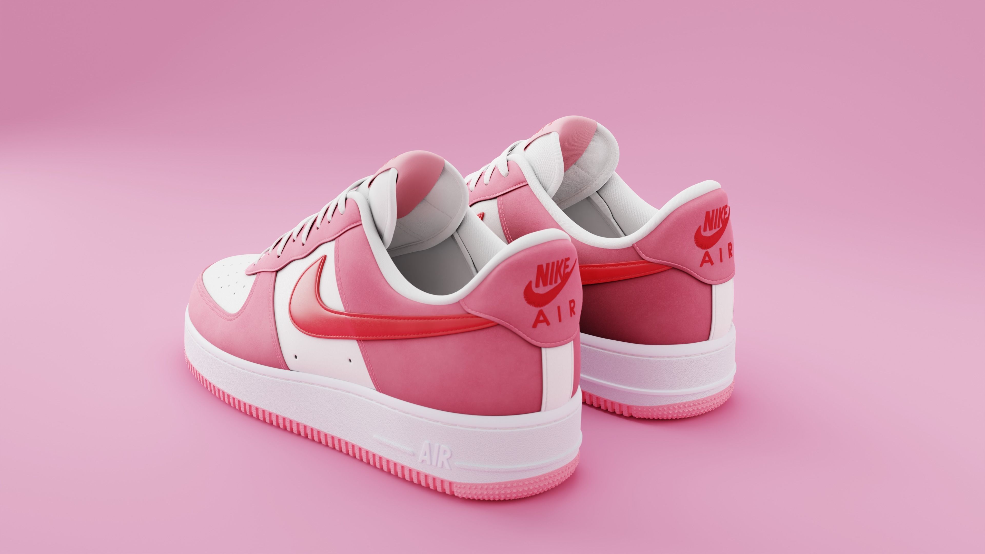 Air Force 1 Low 3D model_4