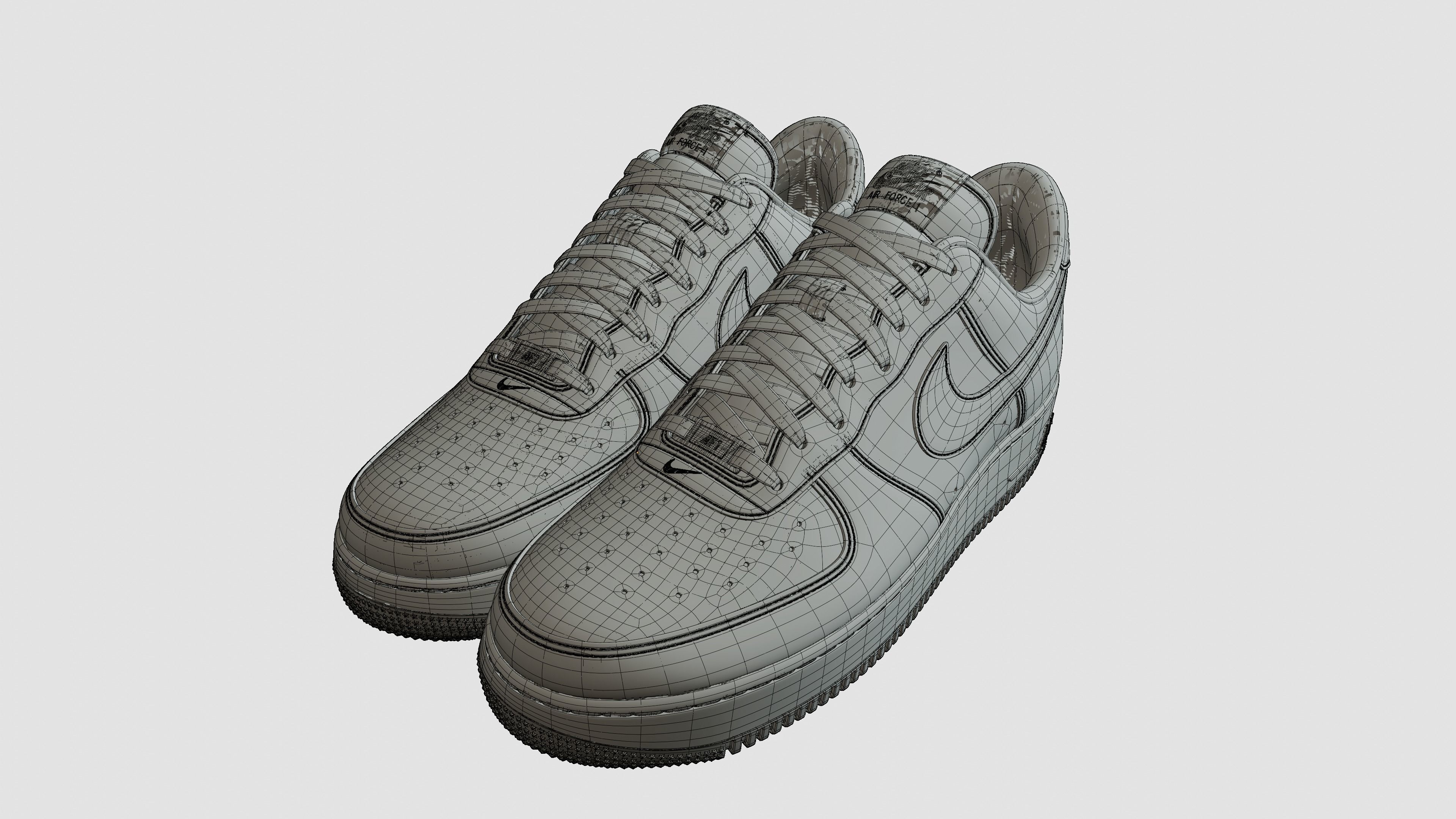 Air Force 1 Low 3D model_32