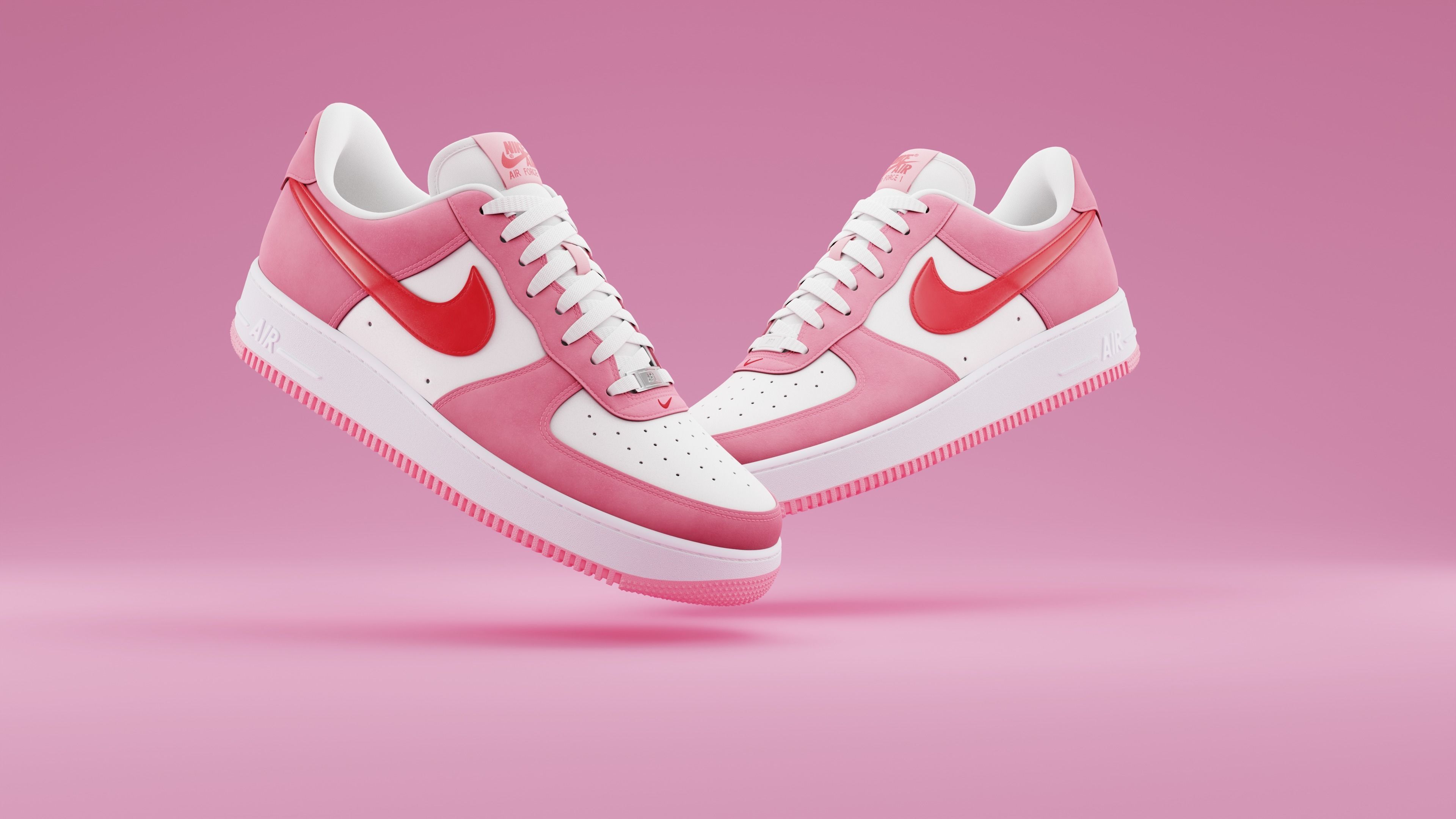 Air Force 1 Low 3D model_8