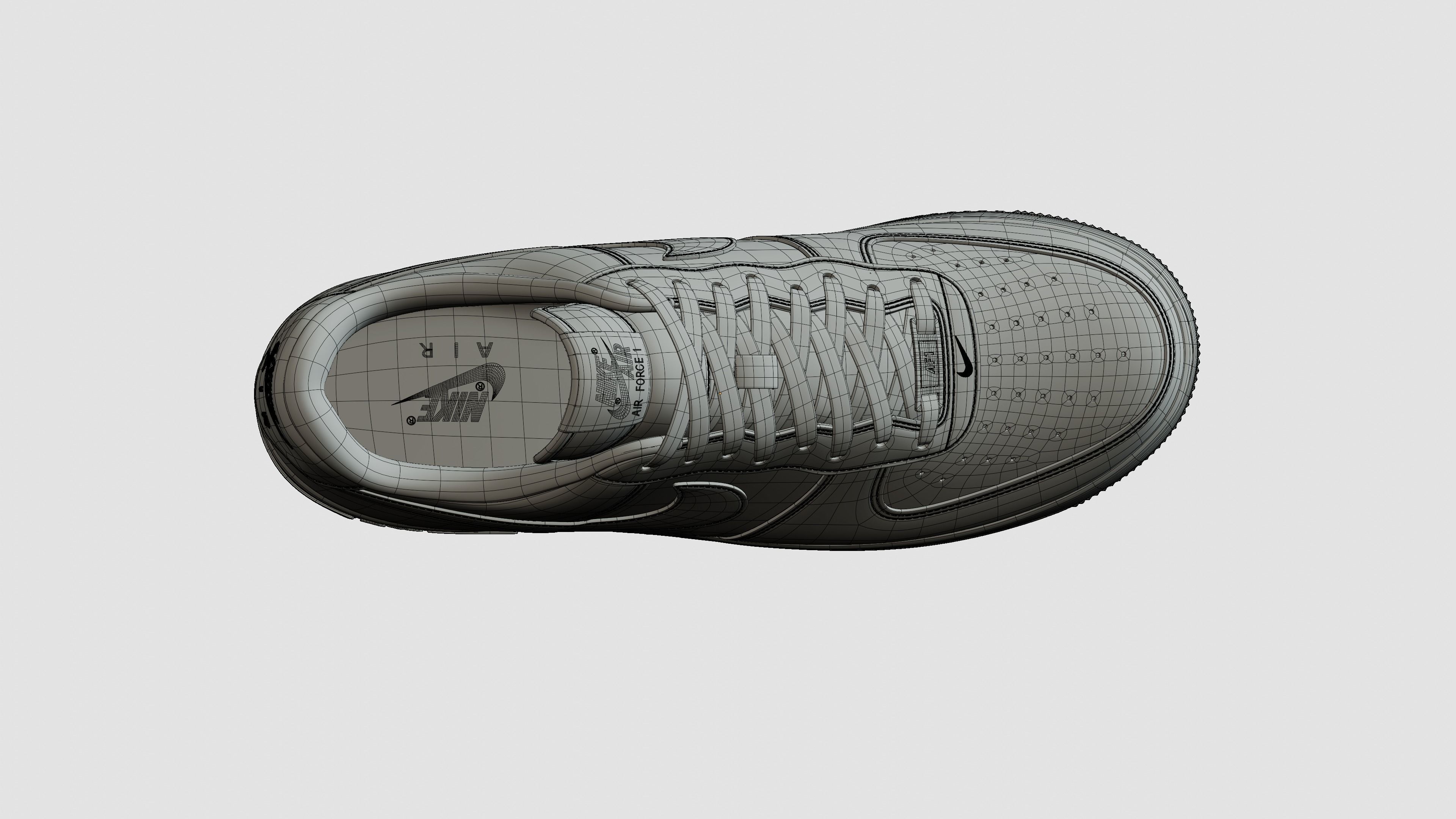 Air Force 1 Low 3D model_29