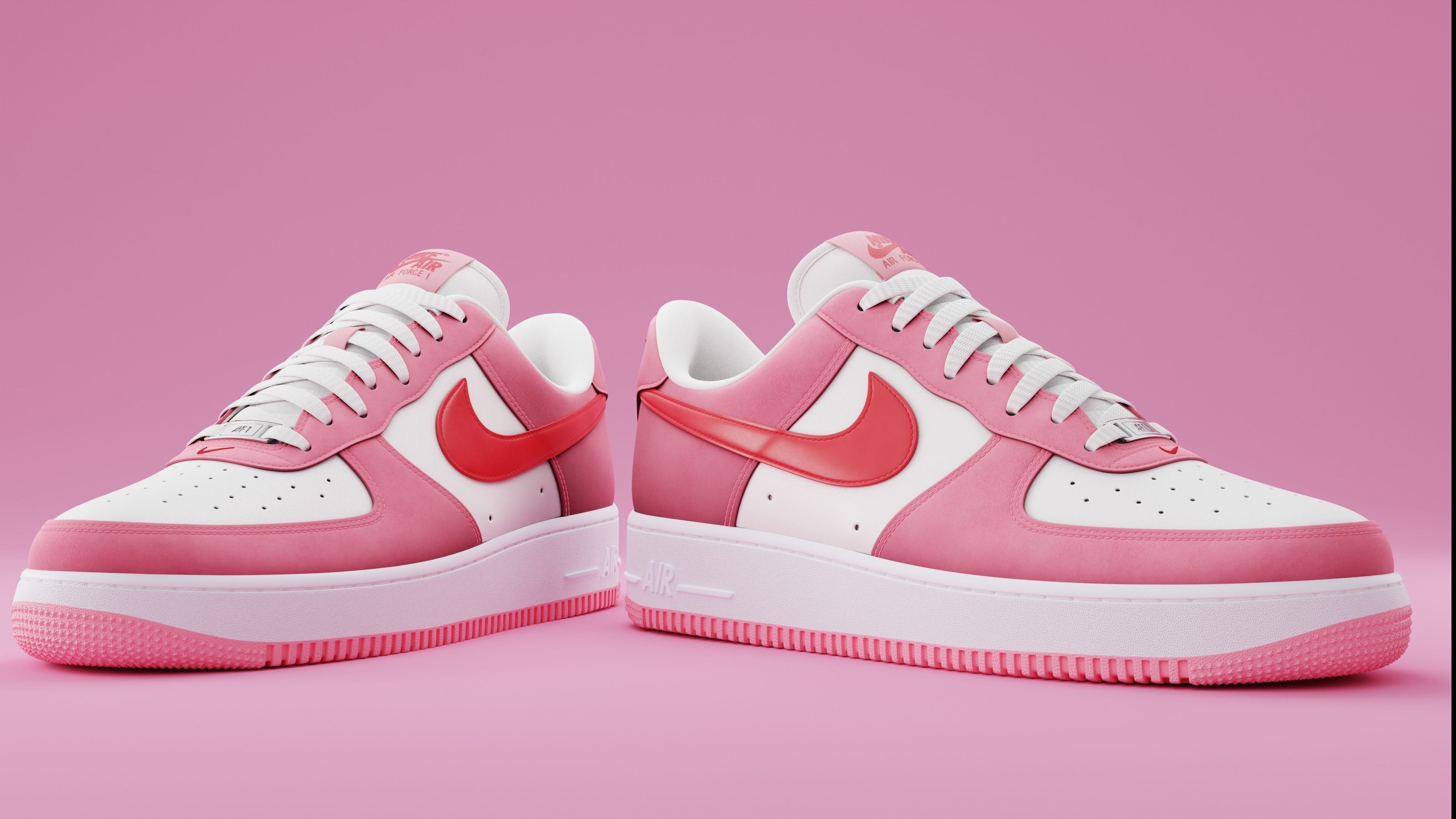 Air Force 1 Low 3D model_15