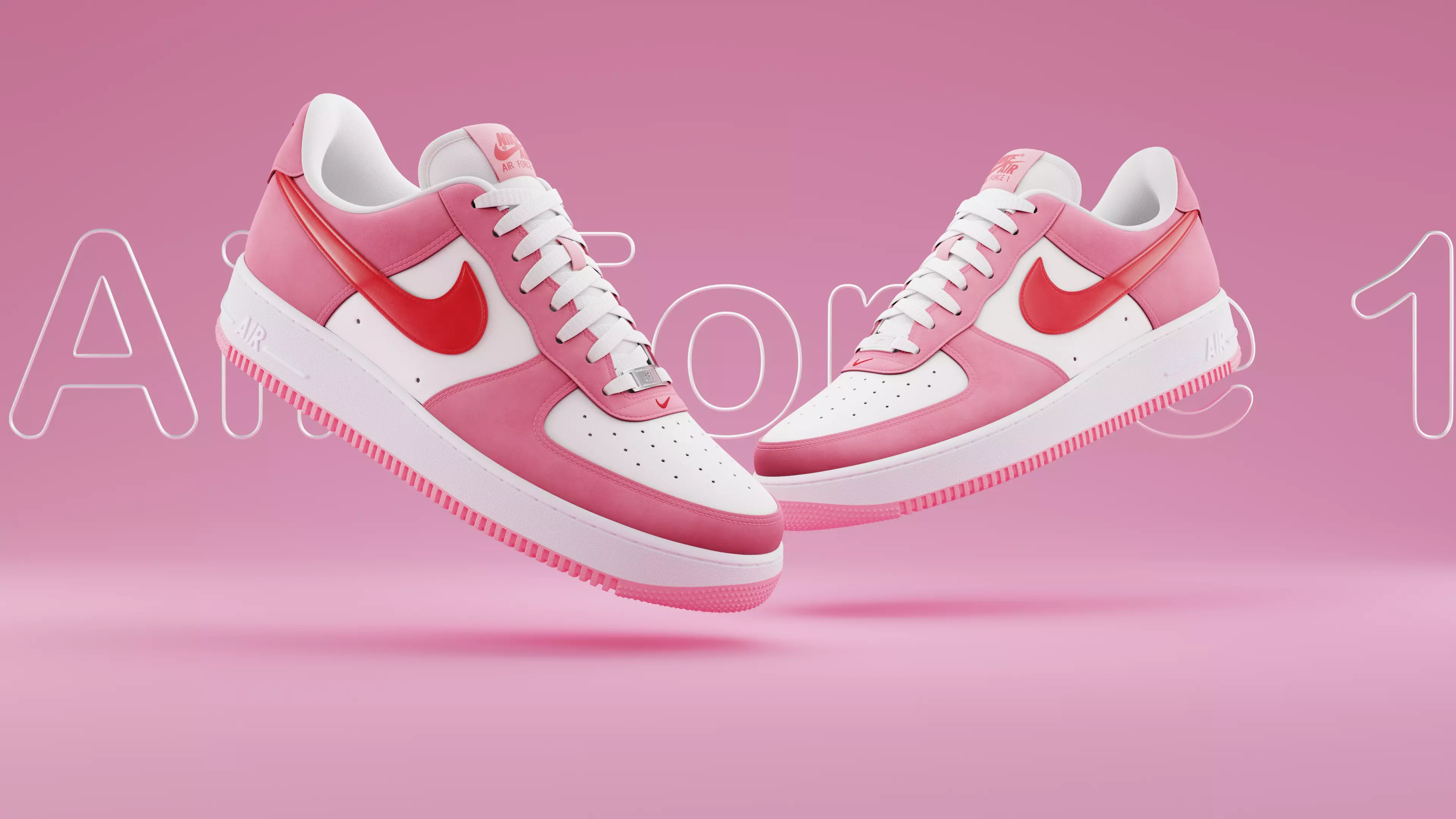 Air Force 1 Low 3D model_0