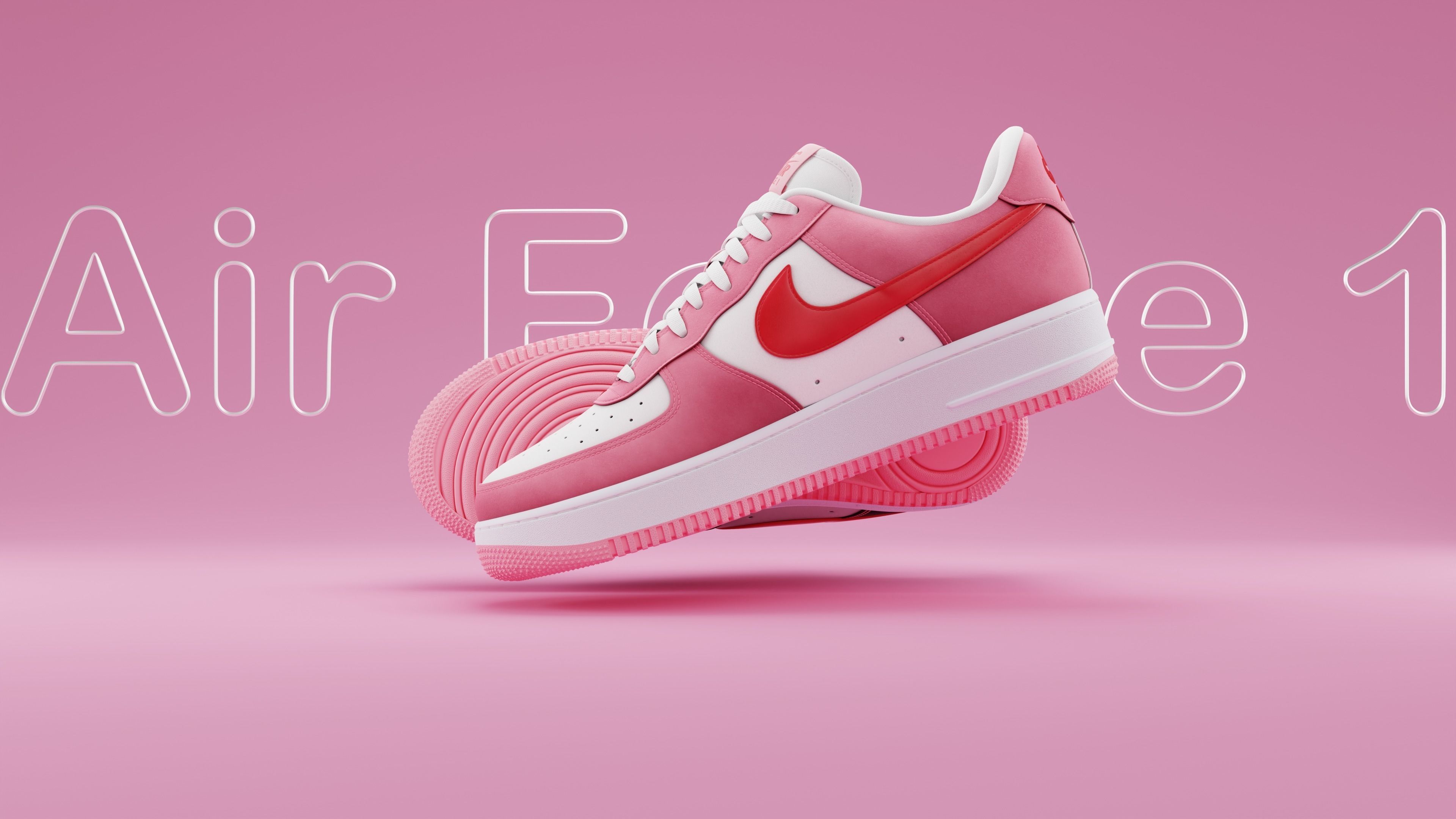 Air Force 1 Low 3D model_12