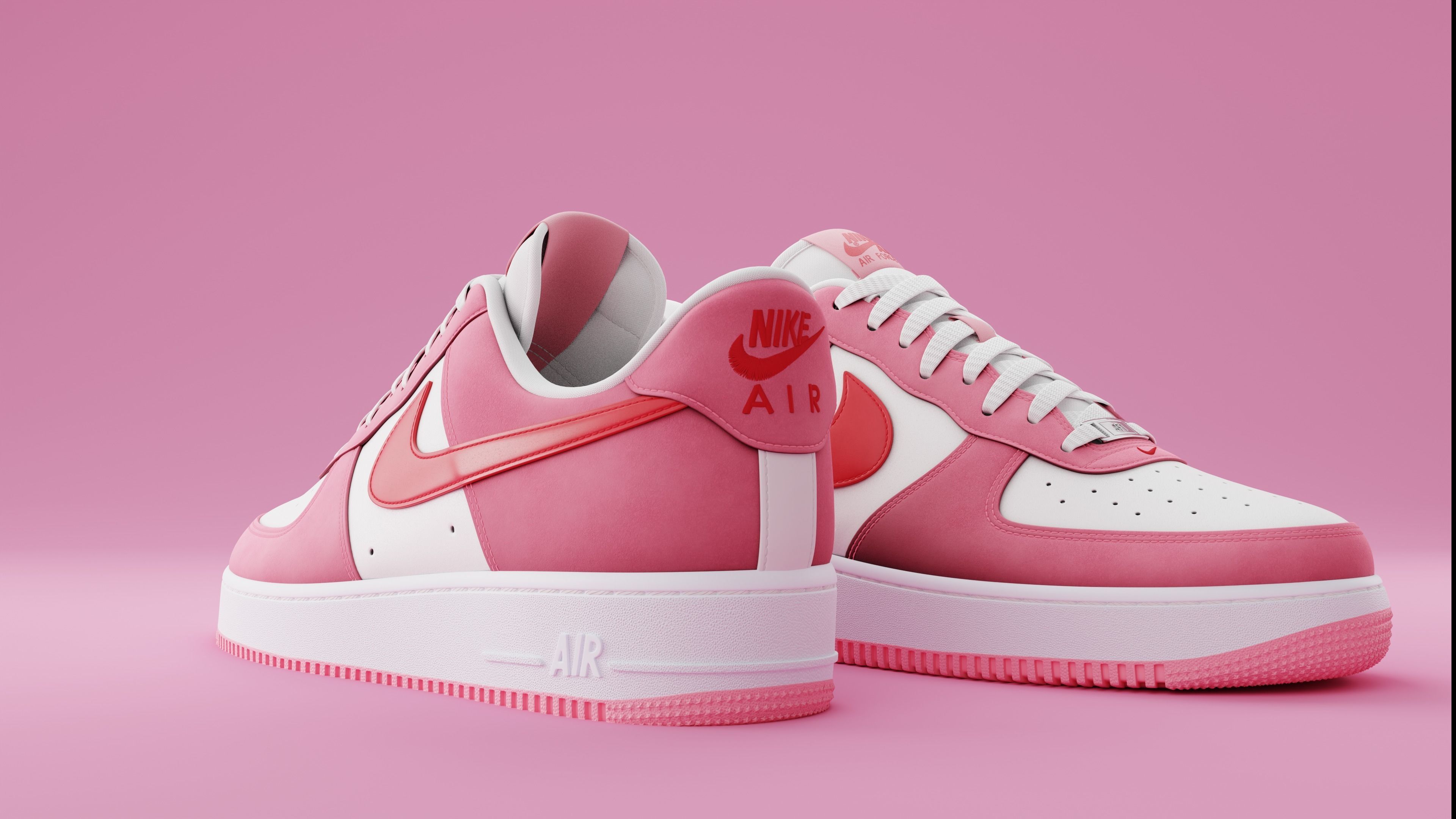 Air Force 1 Low 3D model_19