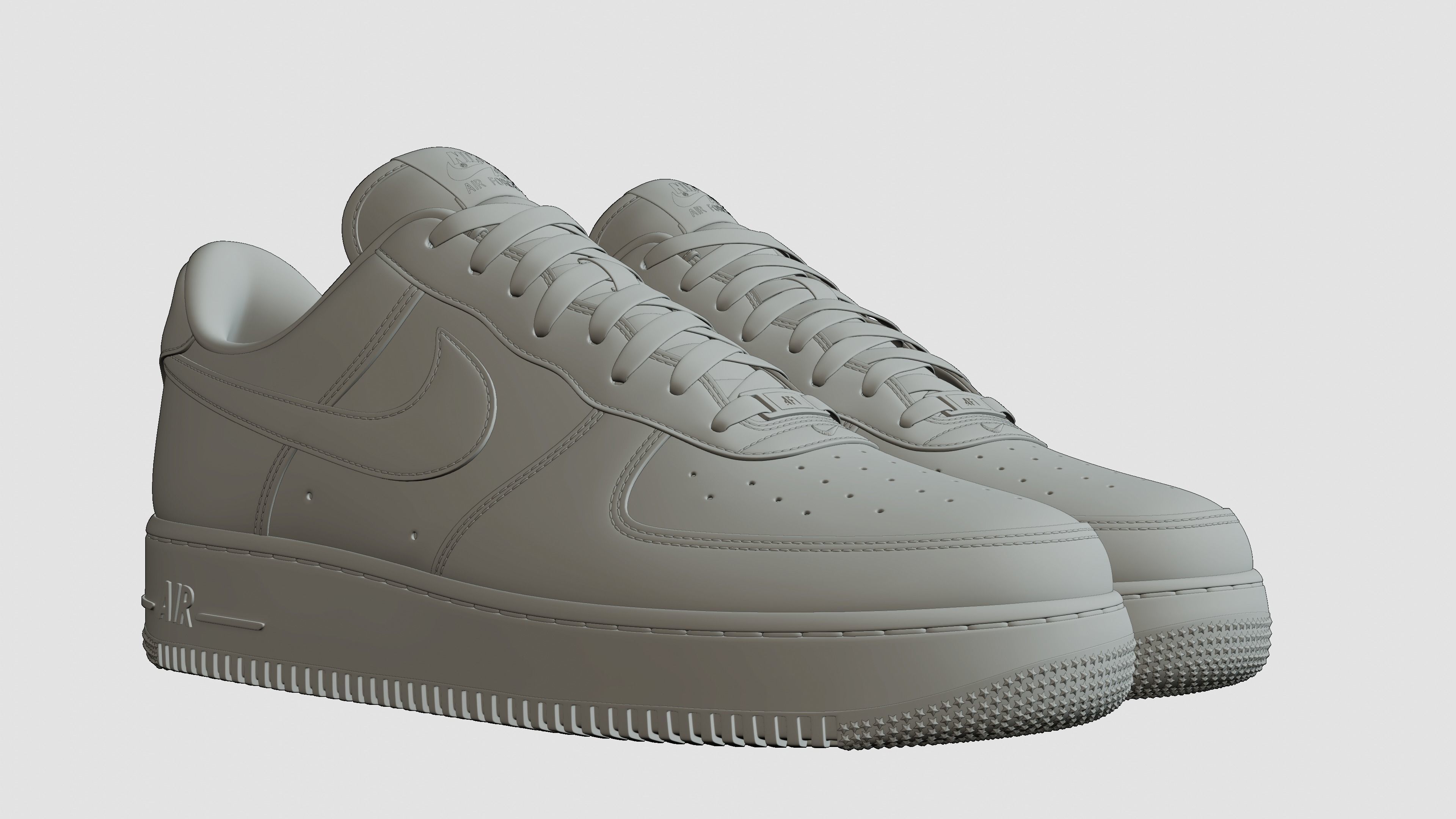 Air Force 1 Low 3D model_34