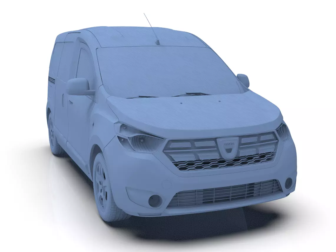 DACIA DOKKER PRINT MODEL 3D print model