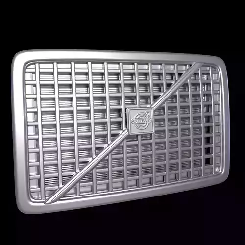 VOLVO VNL TRACTOR TRUCK 2002 FRONT GRILL 3D print model