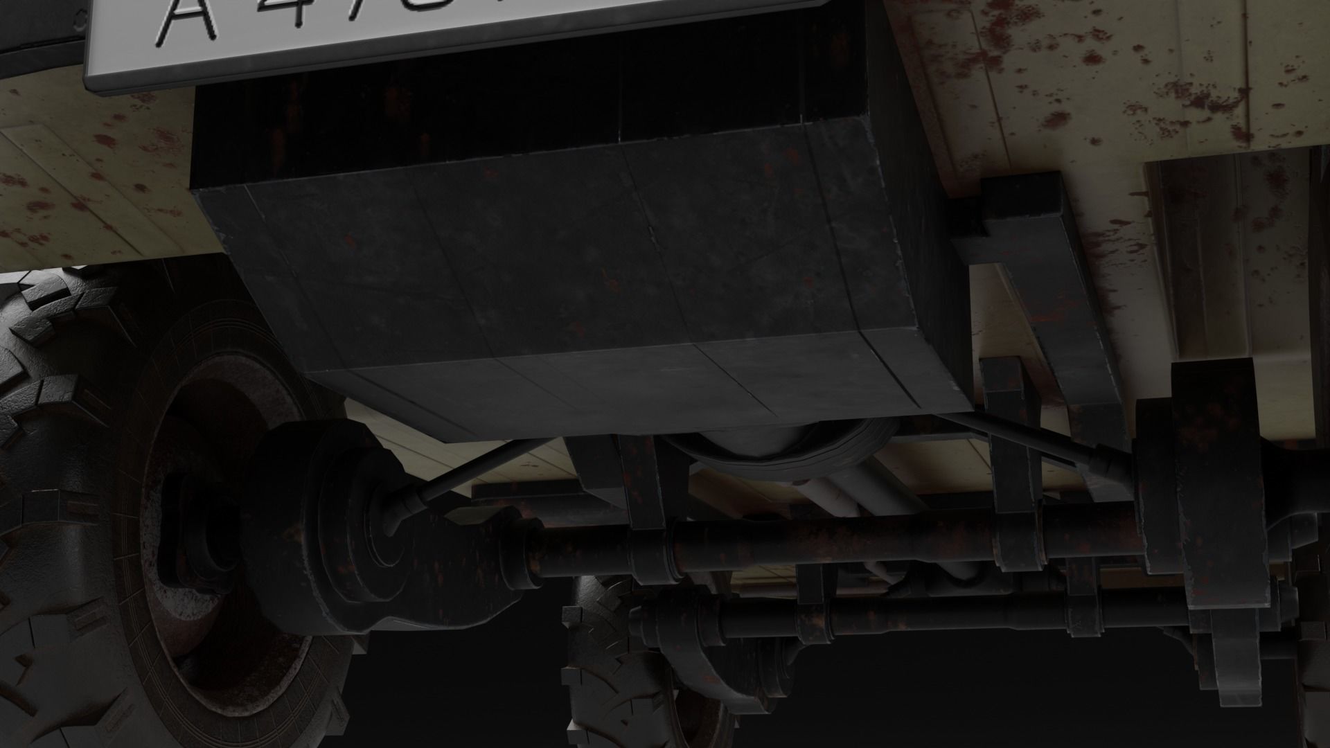 LuAZ-969 Low-poly 3D model_10