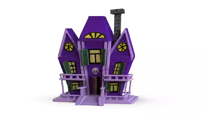 Haunted House Cartoon 