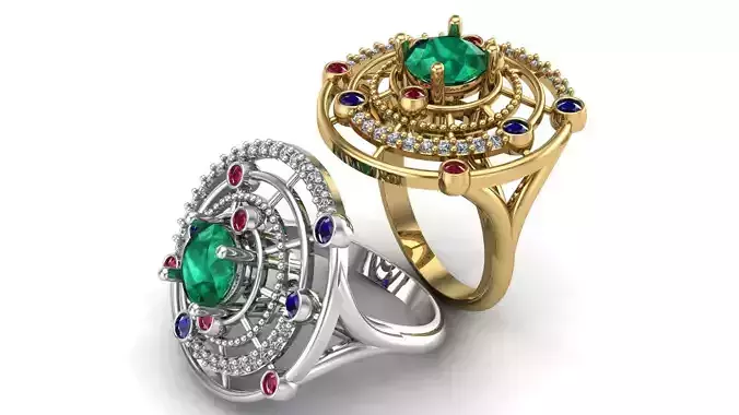 Special Ring A1 3D print model