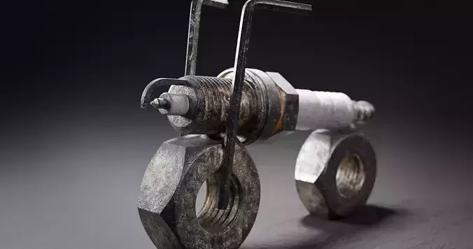 IgnitiBike Ignition plug art