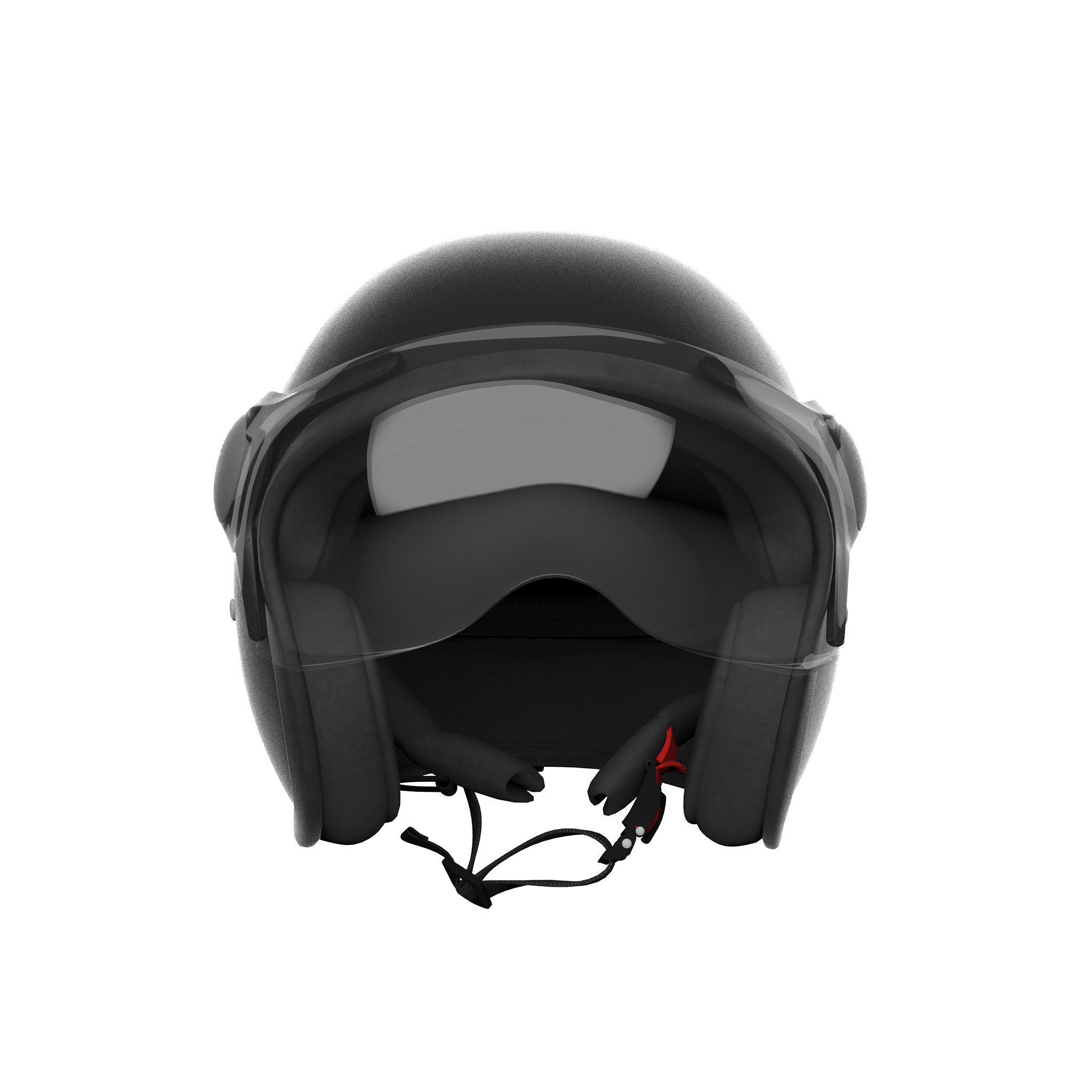 Helmet Low-poly 3D model_4