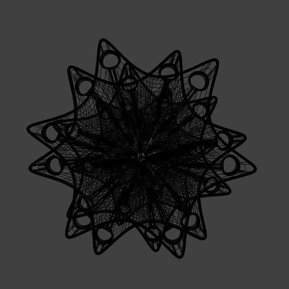 Stylish christmas tree 3D print model_7