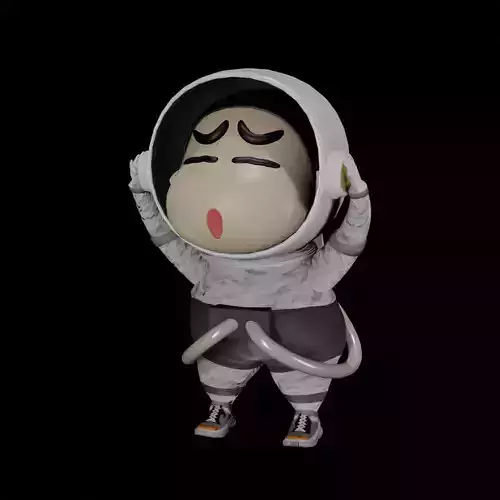 Shinchan space man