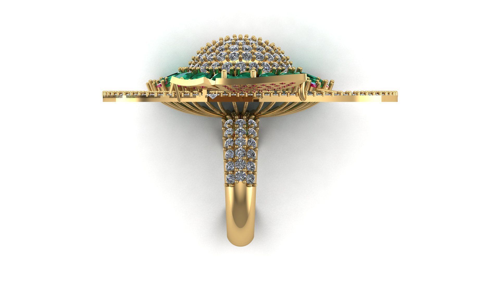 Special Ring A3 3D print model_3