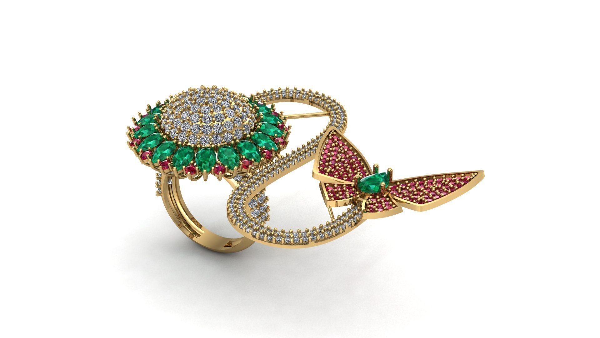 Special Ring A3 3D print model_4