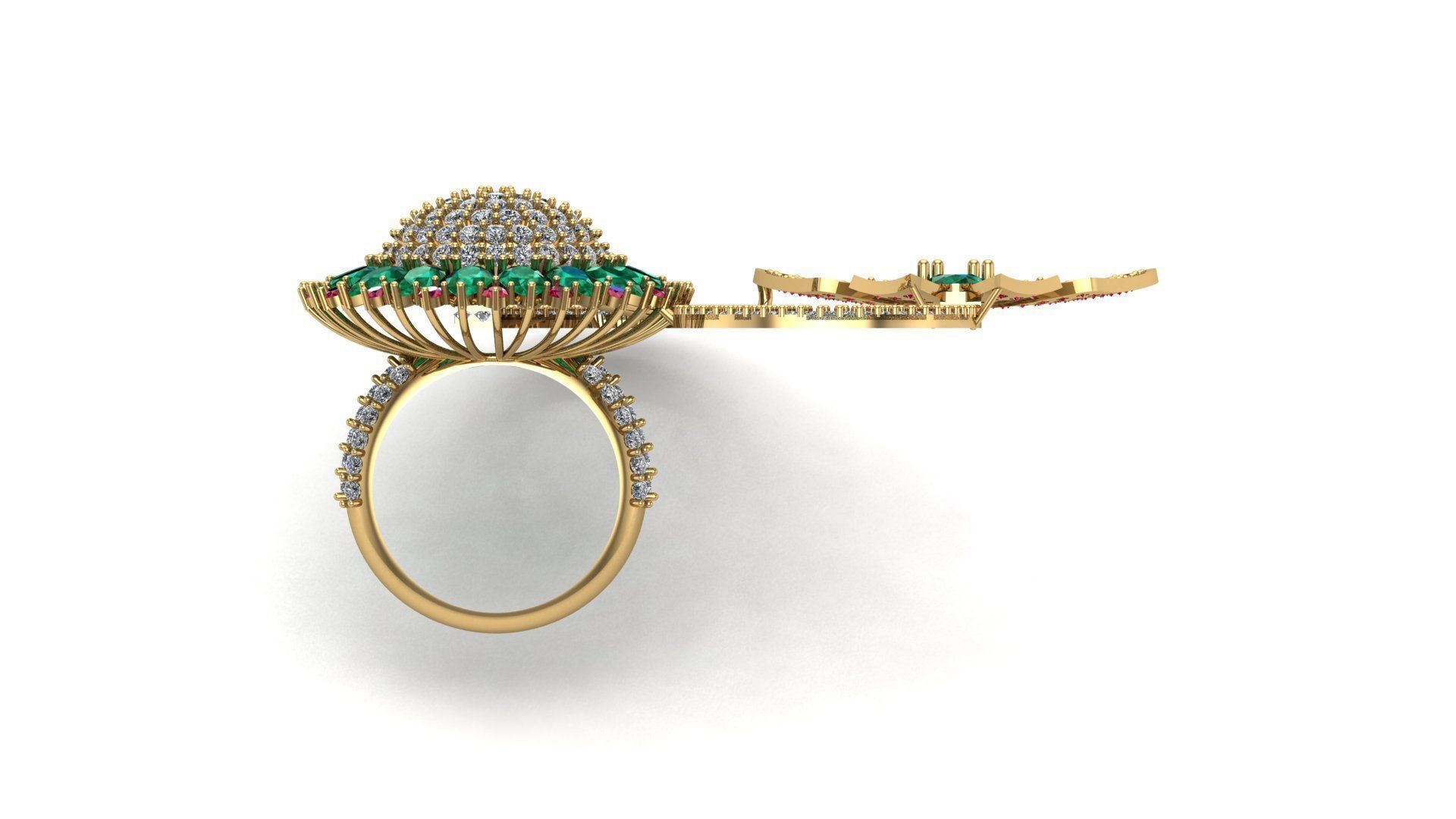 Special Ring A3 3D print model_2