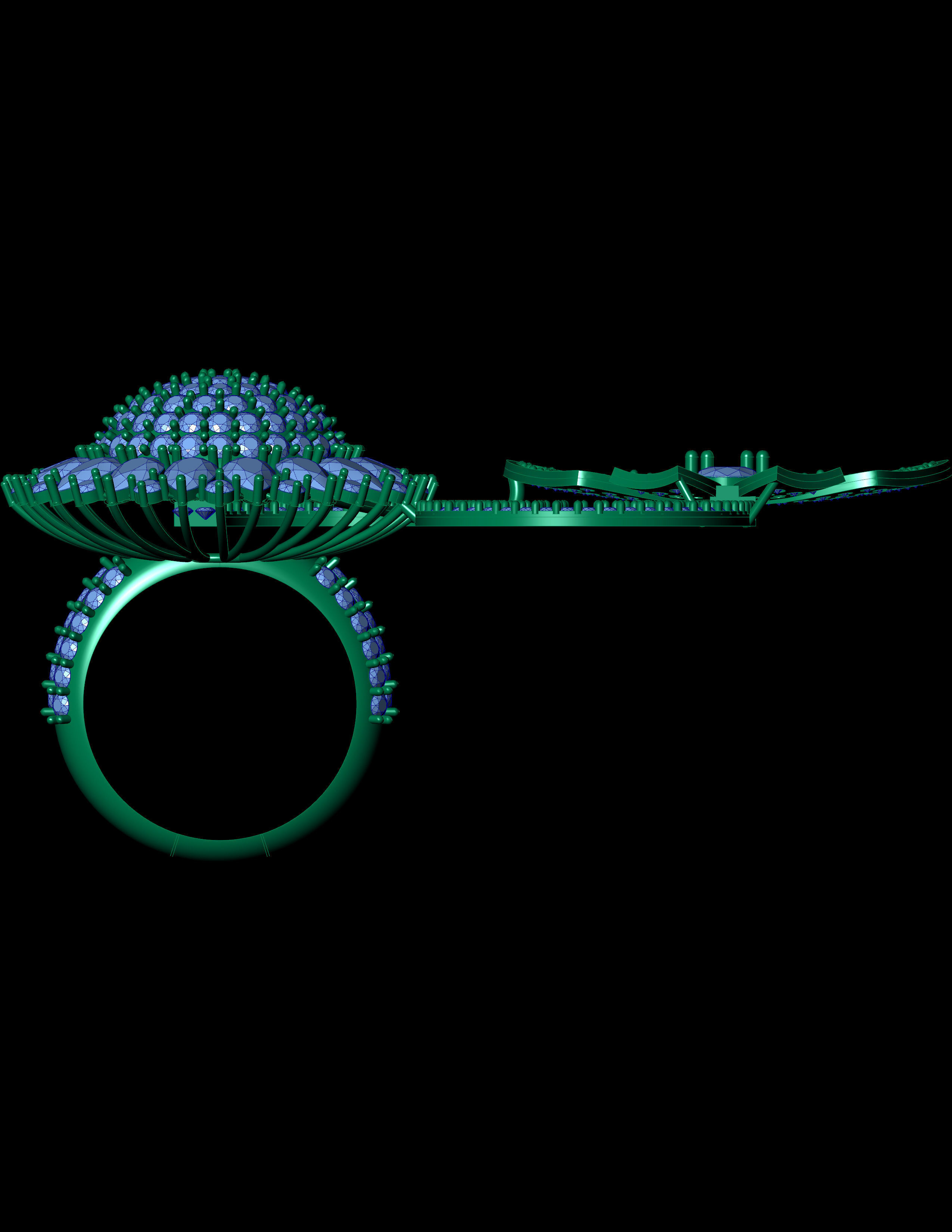 Special Ring A3 3D print model_10