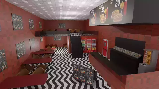 Doner Restaurant Interior