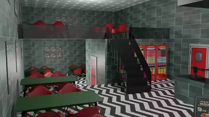 Kebab Restaurant Interior