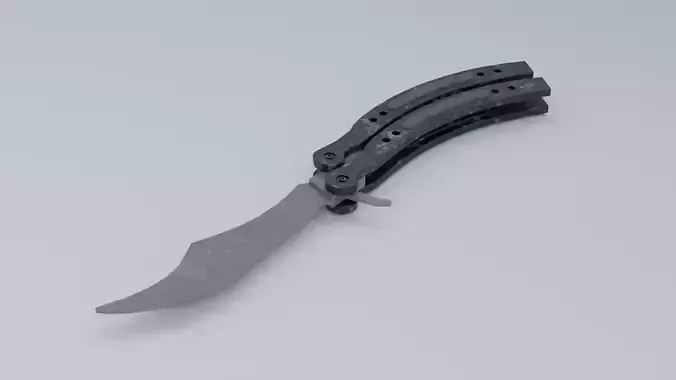 Butterfly Knife Model
